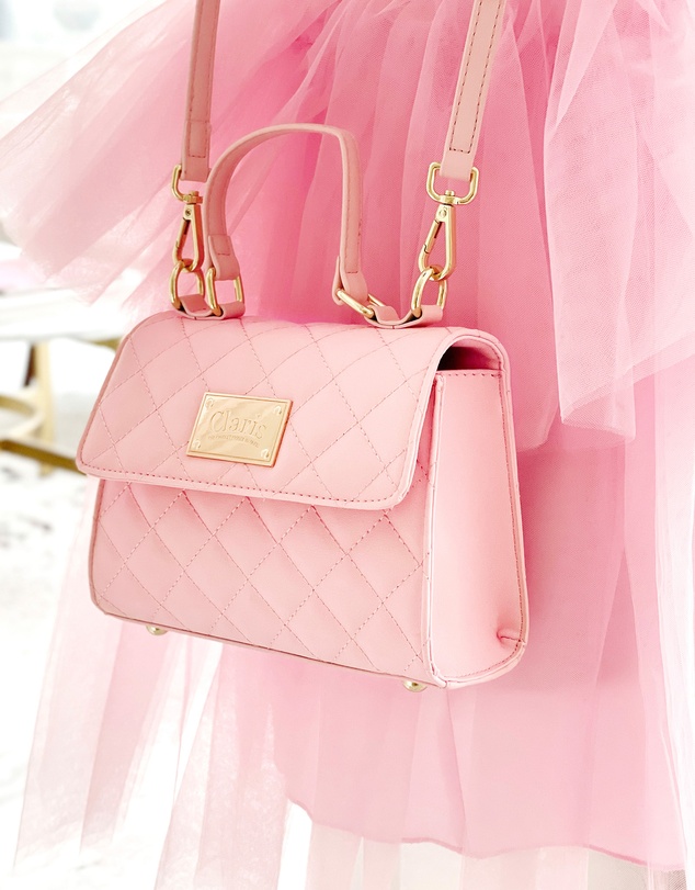 Claris The Chicest Mouse In Paris By Pink Poppy - Claris Quilted Handbag