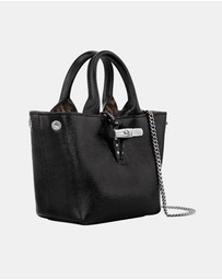 Longchamp - Le Roseau Leather Handbag