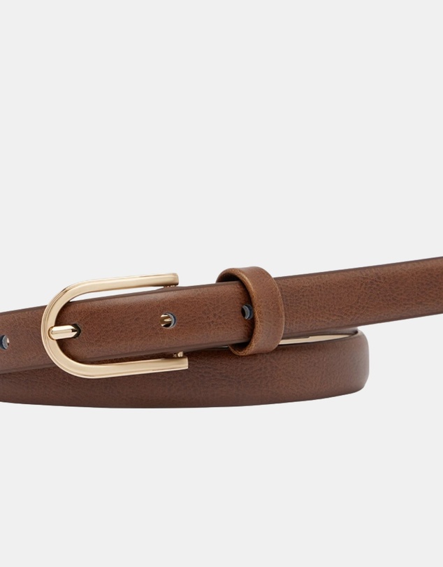 Buckle - Yarra. Australian Made Classic Leather Belt. 19mm width.