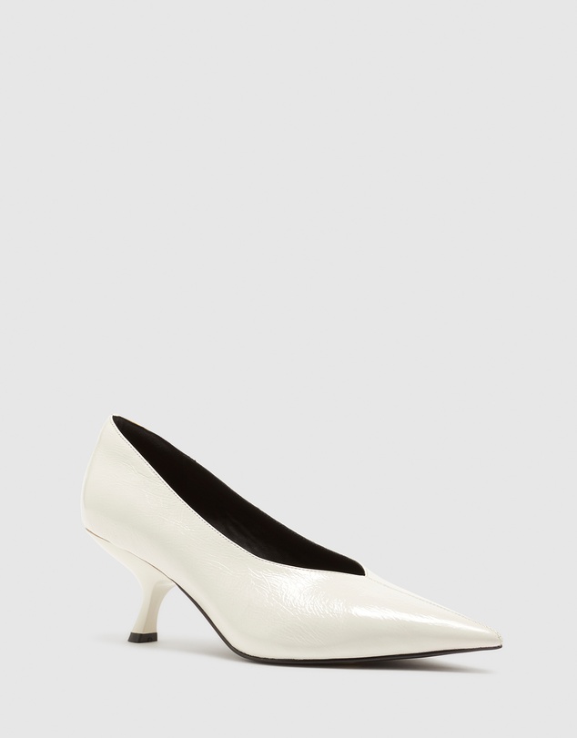 Nakedvice - The Hilton White Heel