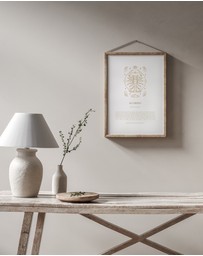 Olive et Oriel - Scorpio Celestial Zodiac Art Print