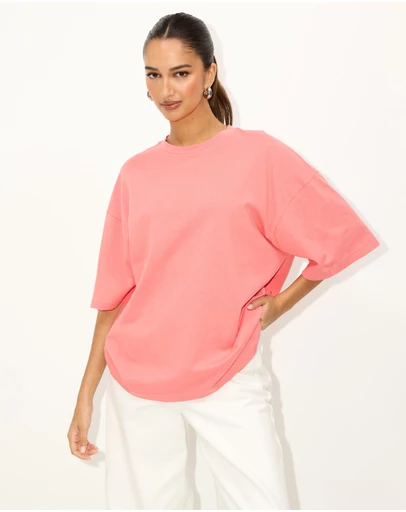 Dazie - Nostalgia Oversized Boyfriend Tee