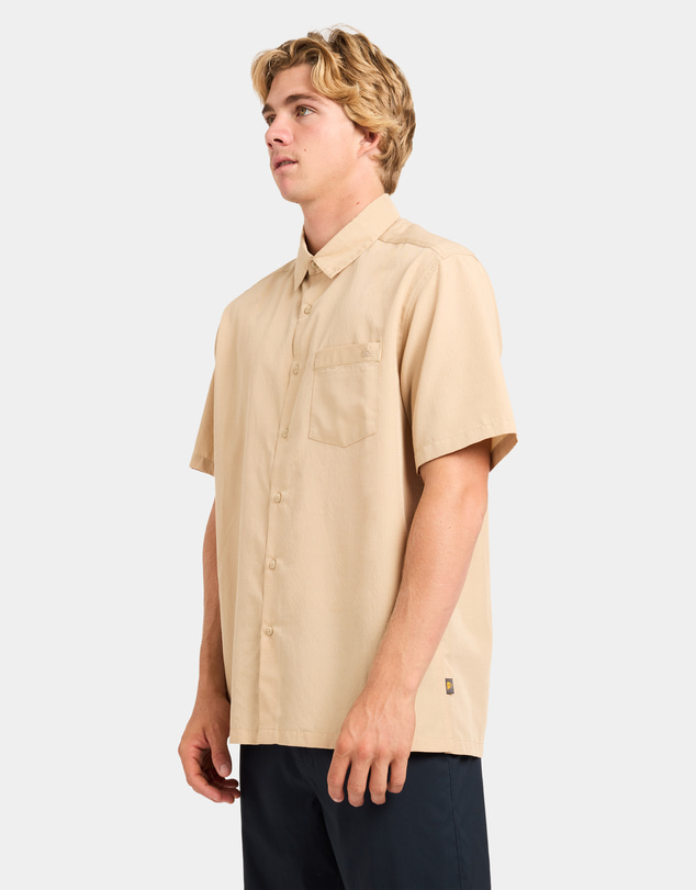 Quiksilver - Mens Centinela Short Sleeve Shirt