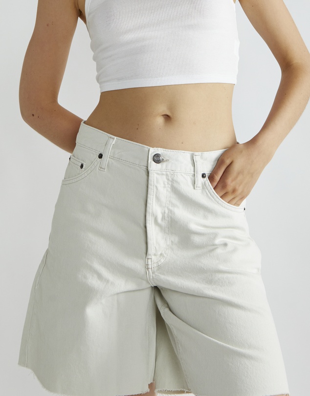 Glamorous - Raw hem denim shorts