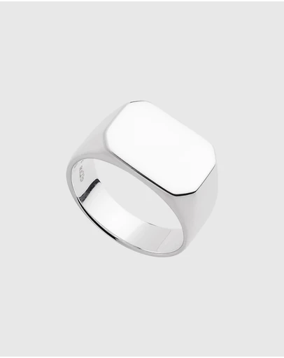 Najo - Moto Men's Silver Ring