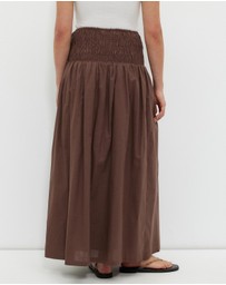 Calli - Dakota Shirred Skirt