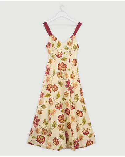 Revibe - Repaired KIVARI Odessa Midi Dress - AU 10