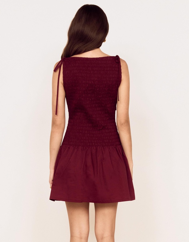 MINKPINK - Lola Shirred Mini Dress
