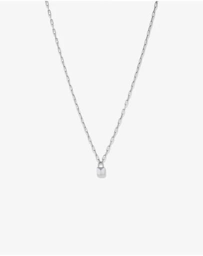Michael Hill - Signature Lock Necklace in Sterling Silver