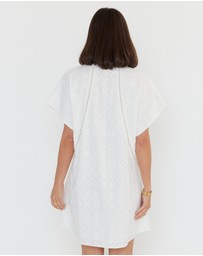 ALEXANDRA - Isaac Dress White