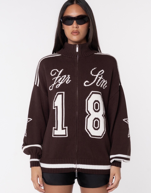 JGR & STN - Midnight Muse Knit Bomber