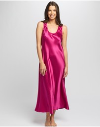 Love and Lustre - Mono Silk Long Nightdress