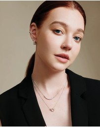 Ania Haie - Silver Pear Studs