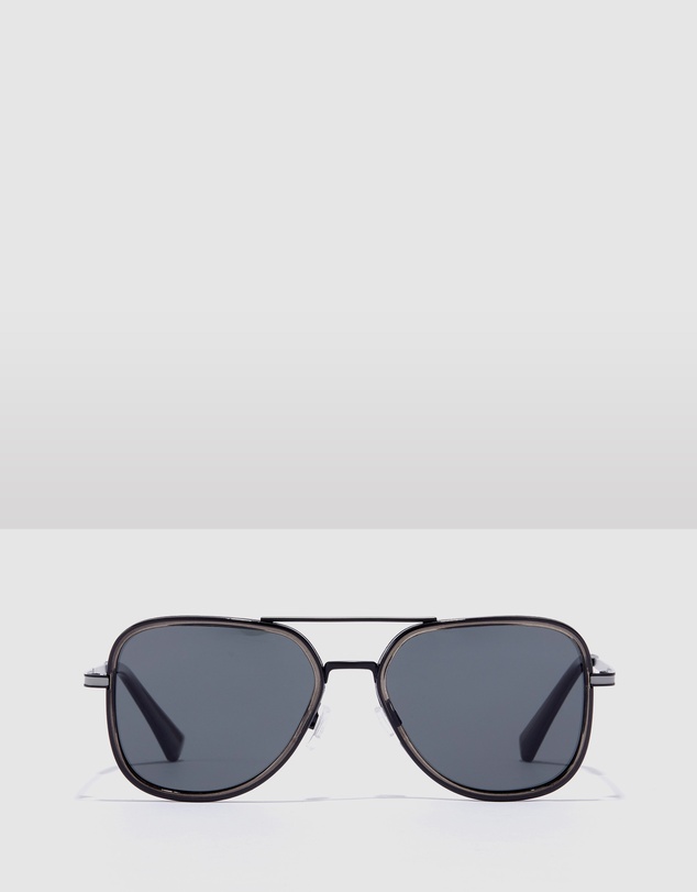 Hawkers Co - HAWKERS - Polarized Black CAPTAIN Sunglasses for Men and Women UV400
