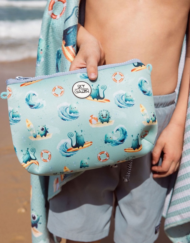 Sky Gazer - Sand Free Towel Hooded Towel- Marley