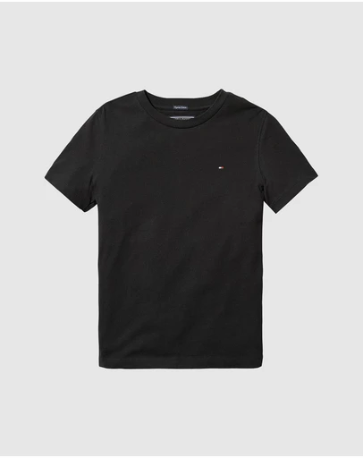 Tommy Hilfiger - Basic Crew Neck Short Sleeve Knit Tee - Teens