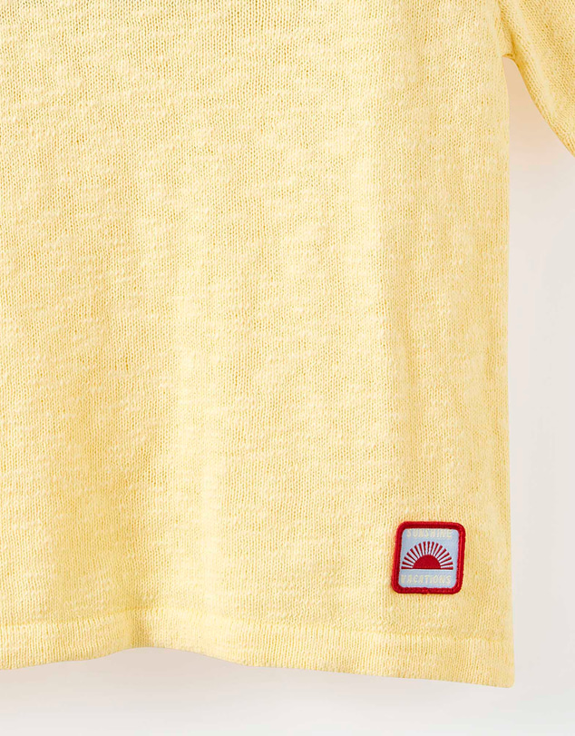 Cotton On Kids - Oversized Colour Block Knit Polo