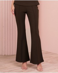 Azzurielle - Joy Bootleg Pintuck Pants