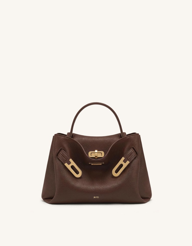 JW PEI - Rhea Small Pebbled Top Handle Crossbody Bag