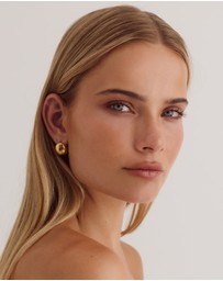 CENDRE - Odilla Huggie Earrings