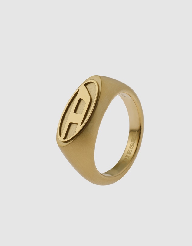 Diesel - Steel Gold-Tone Ring