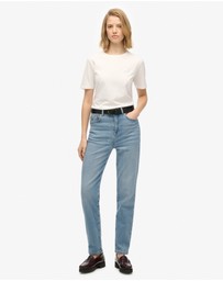 Superdry - High Rise Mom Slim Fit Jean