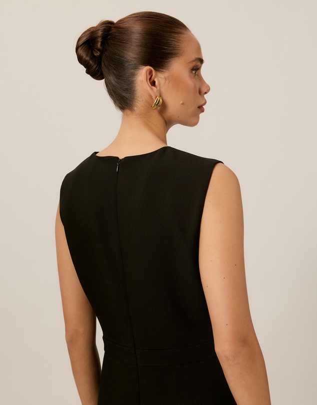 Tussah - Nora Suiting A-Line Midi Dress