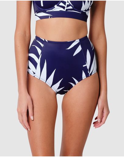 Palm Silhouette Navy