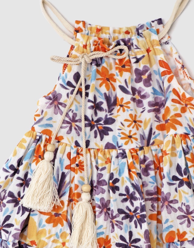 WITH LOVE FOR KIDS - Cotton Muslin Dress - Babies - Kids