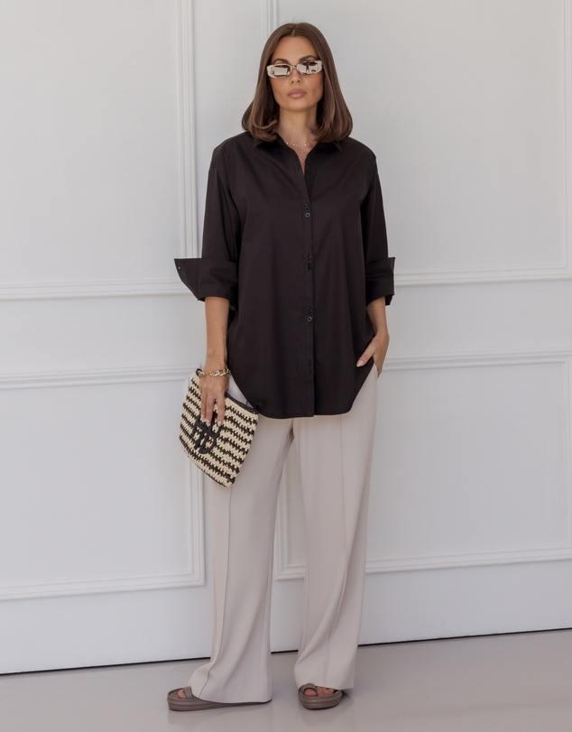 ALEXANDRA - Austin Shirt Black