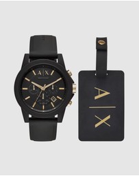 Armani Exchange - Black Chronograph Watch AX7105