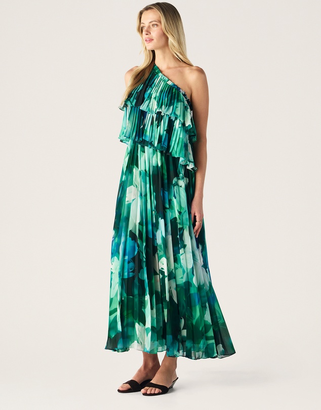 MOS The Label - Verdant Print One Shoulder