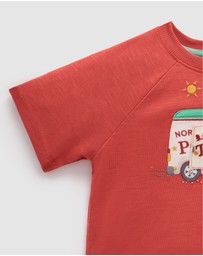 Purebaby - Christmas Postal Van Tee -Kids-Babies