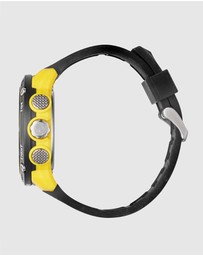 Maxum - CONQUEST Black and Yellow Analogue and Digital Watch
