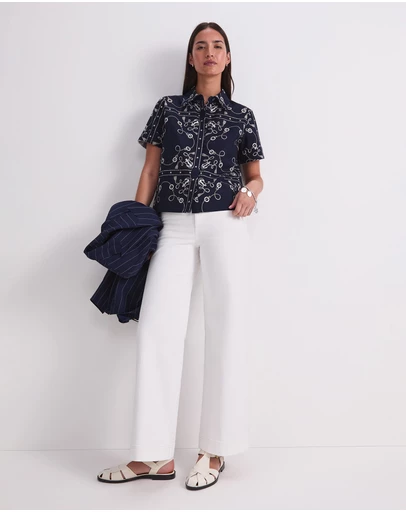 Sportscraft - Sardinia Print Blouse