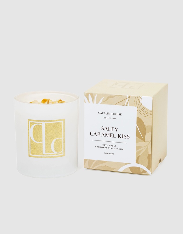 Caitlin Louise Collection - Salty Caramel Kiss Candle