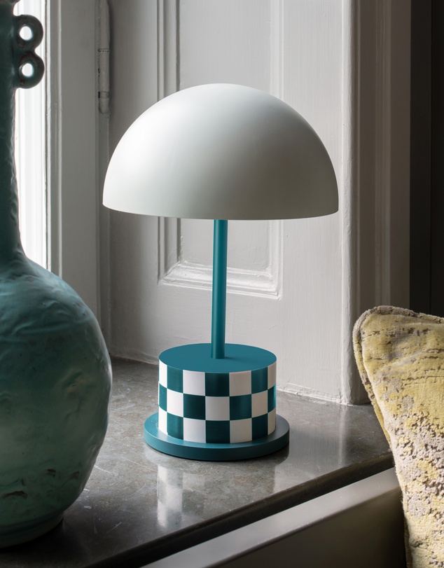 Printworks - Printworks Portable Lamp - Riviera - Checkers