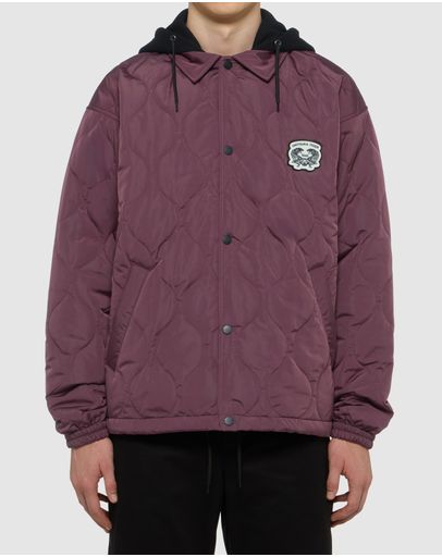 Burgundy/Black