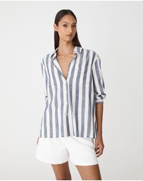 Forcast - Ikaria Linen Blend Shirt