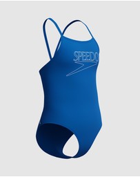 Speedo - Classic Logo One Piece - Kids-Teens