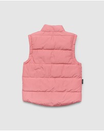 Crywolf - REVERSIBLE ECO-VEST Rose Gingham