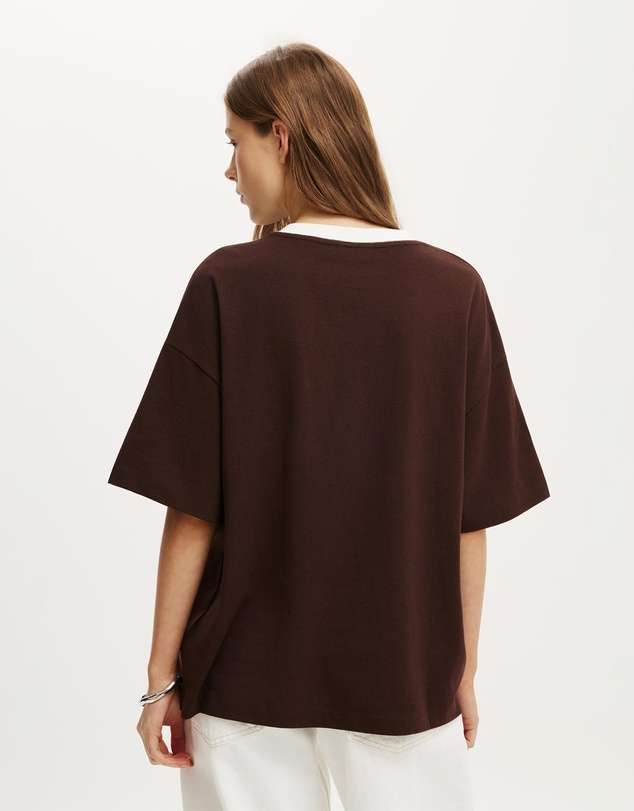 Cotton On - The Oversized V Neck Tee