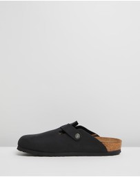 Birkenstock - Boston Nubuck Oiled Narrow - Women's