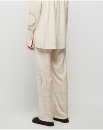 FRIEND of AUDREY - Elio Monogram Pants
