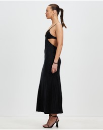 Third Form - Paisley Bias Triangle Midi Dress