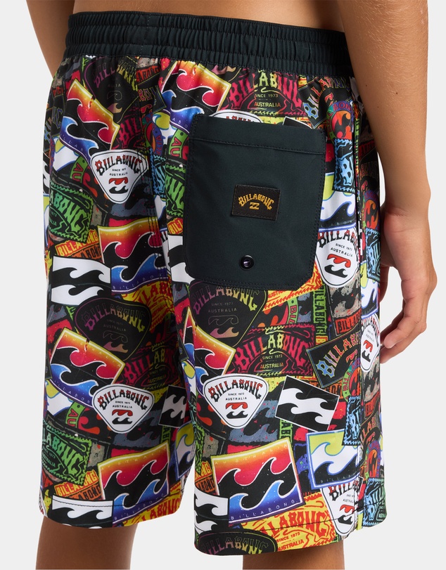 Billabong - Boys 8 to 16 Boys Sticker Pack Layback 18