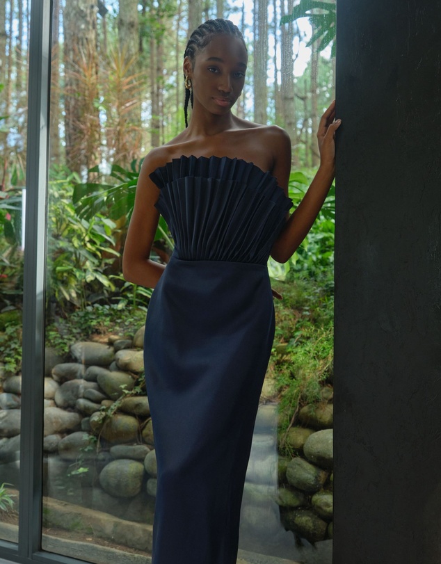 JUSTIN TONG - Rory Pleated Gown