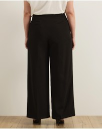 Atmos&Here Curvy - Eira Straight Leg Tailored Pants