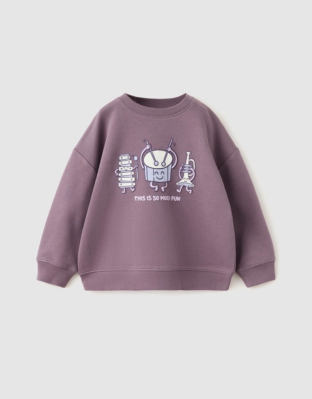 M.N.G - Ticket Sweatshirt - Babies-Kids