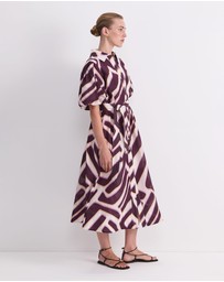 Sportscraft - Penny Print Midi Dress